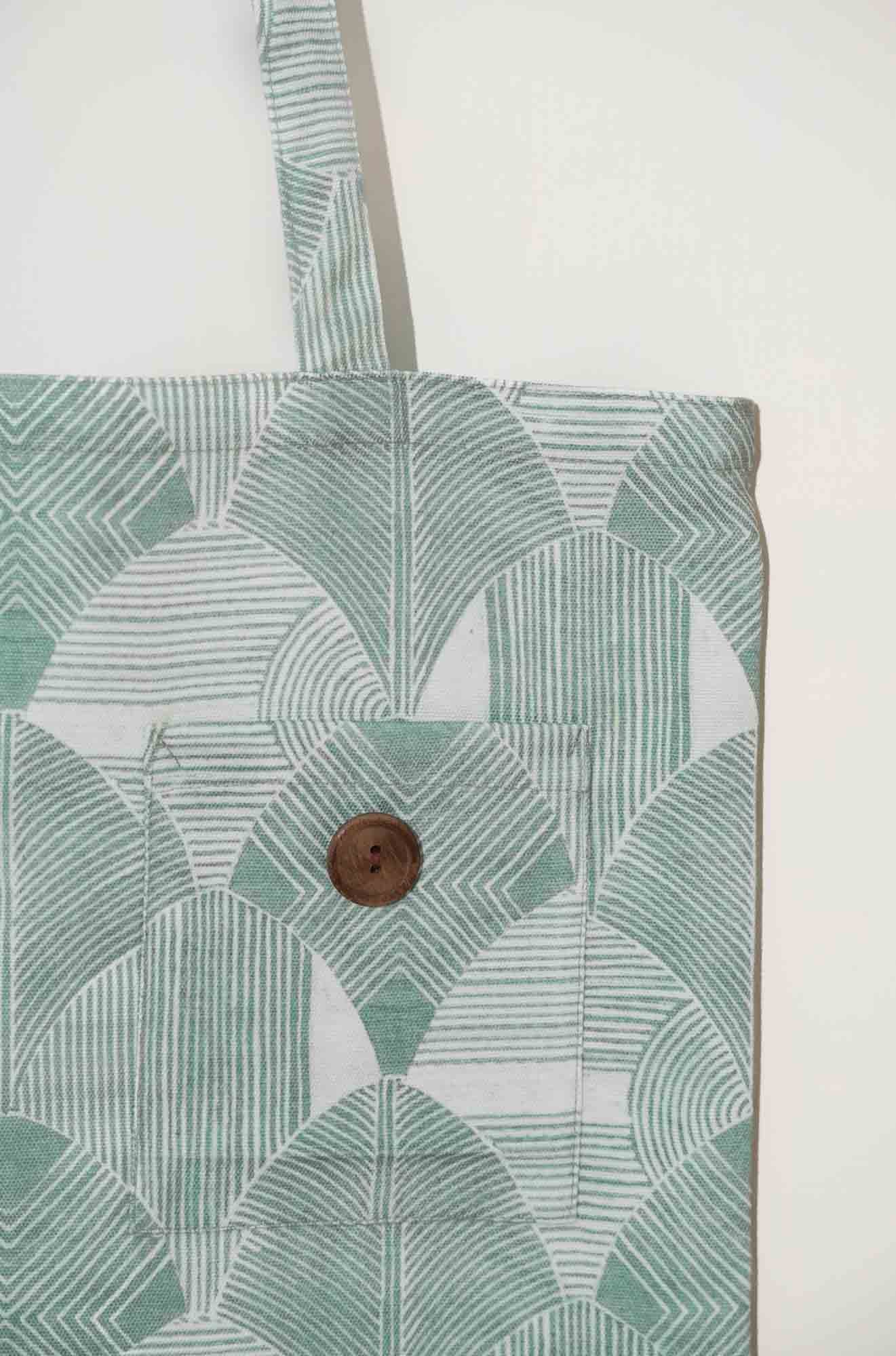 Forest Fern Green Tote Bag