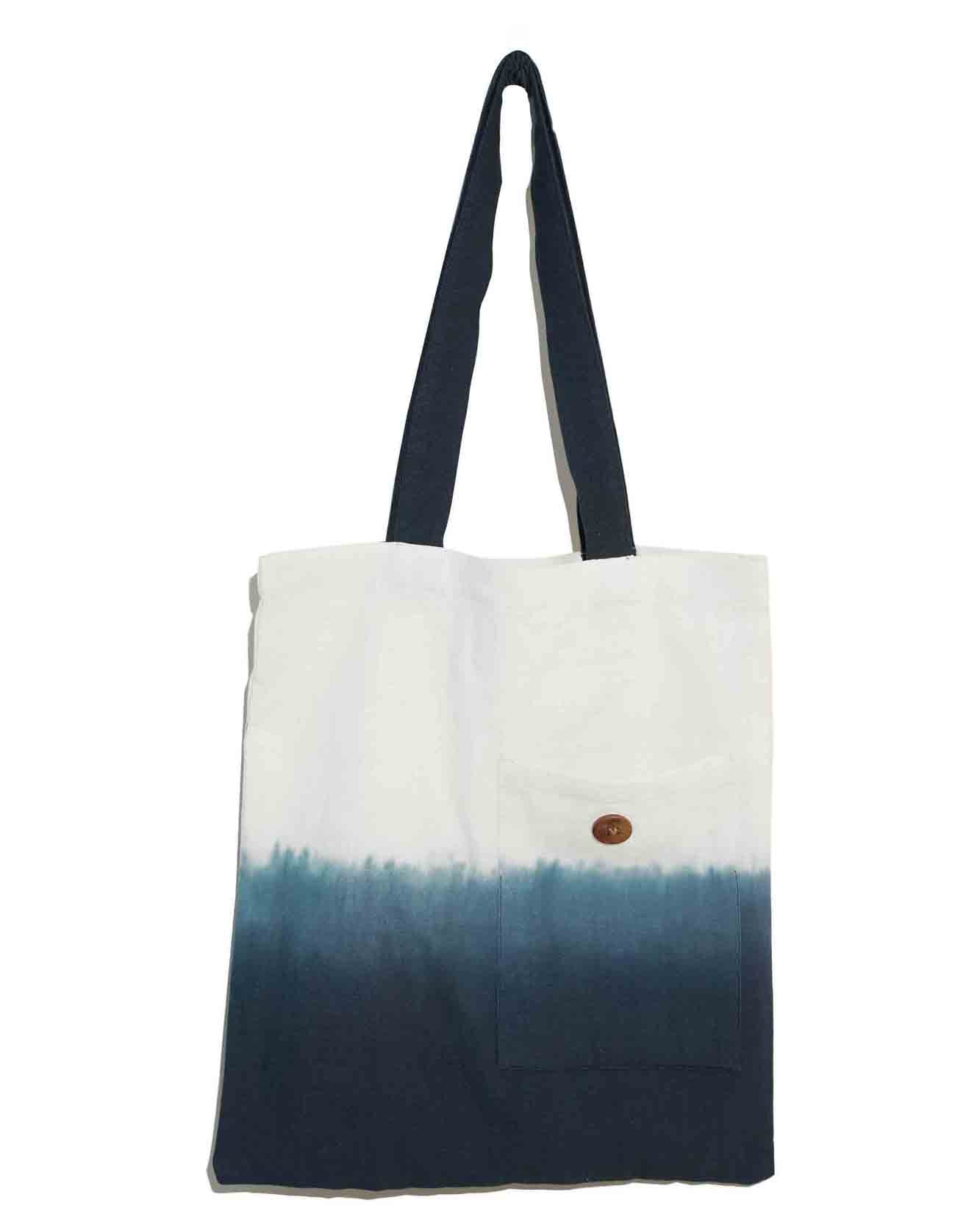 Indigo Tide Blue gradation  Tote Bag