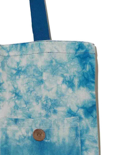 Nautical Nights Blue gradation Tote Bag