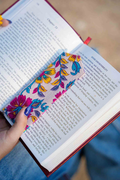 Blossoming Beauty Bookmark - set of 5 pc