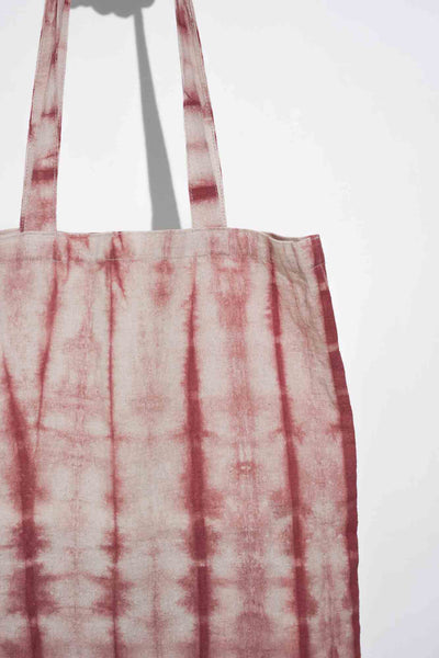 Autumn Hues Brown Tie - Dye Tote Bag