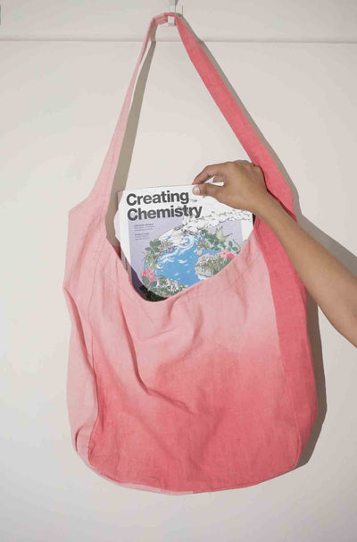 Peachy Dream Gradation Tote Bag