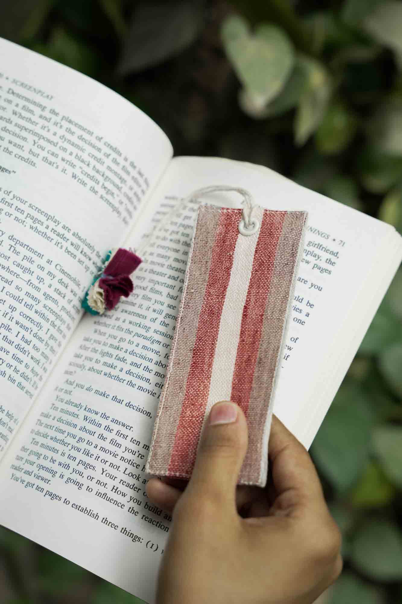 Minimalist Stripes Bookmark - set of 5 pc