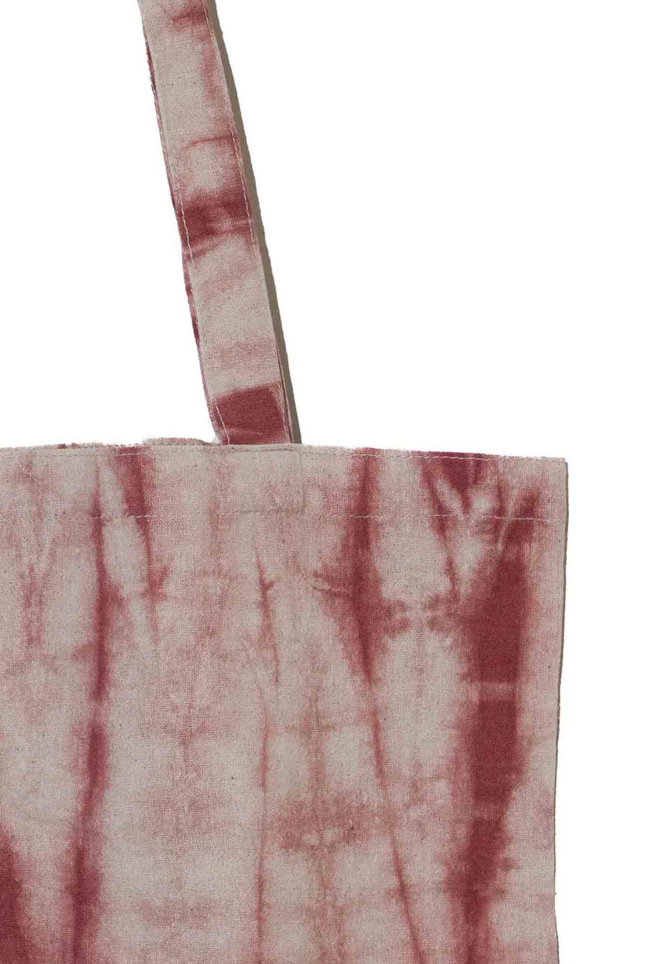 Autumn Hues Brown Tie - Dye Tote Bag